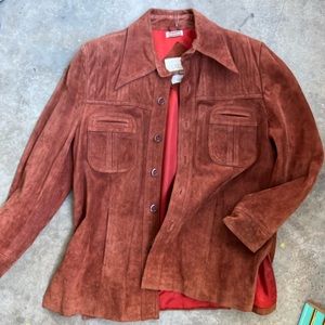 Cresco suede vintage western jacket